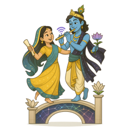 Krishna-Radha Routing